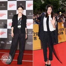 snt女明星西装,西装造型演绎时尚新篇章