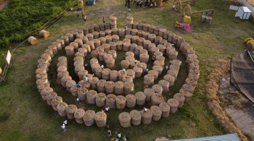 安庆网红草垛地址,诗意田园风光的打卡圣地