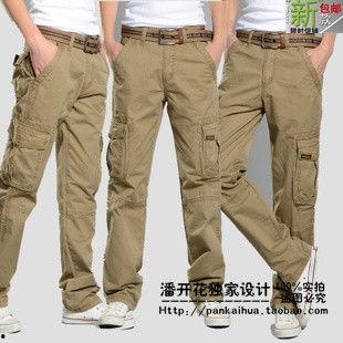 网红爆款工装男裤图,网红同款引领时尚新风尚